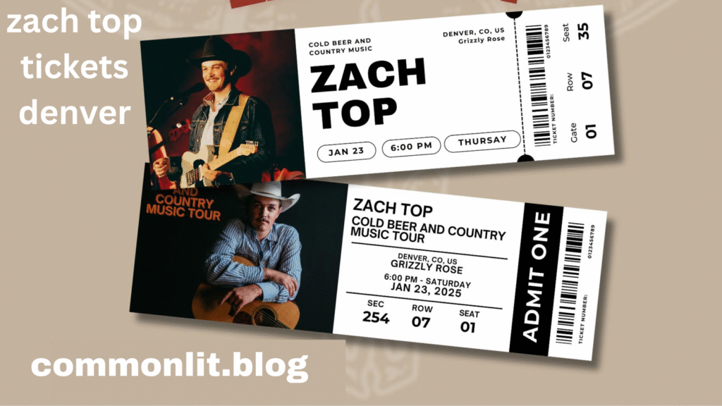 zach top tickets denver
